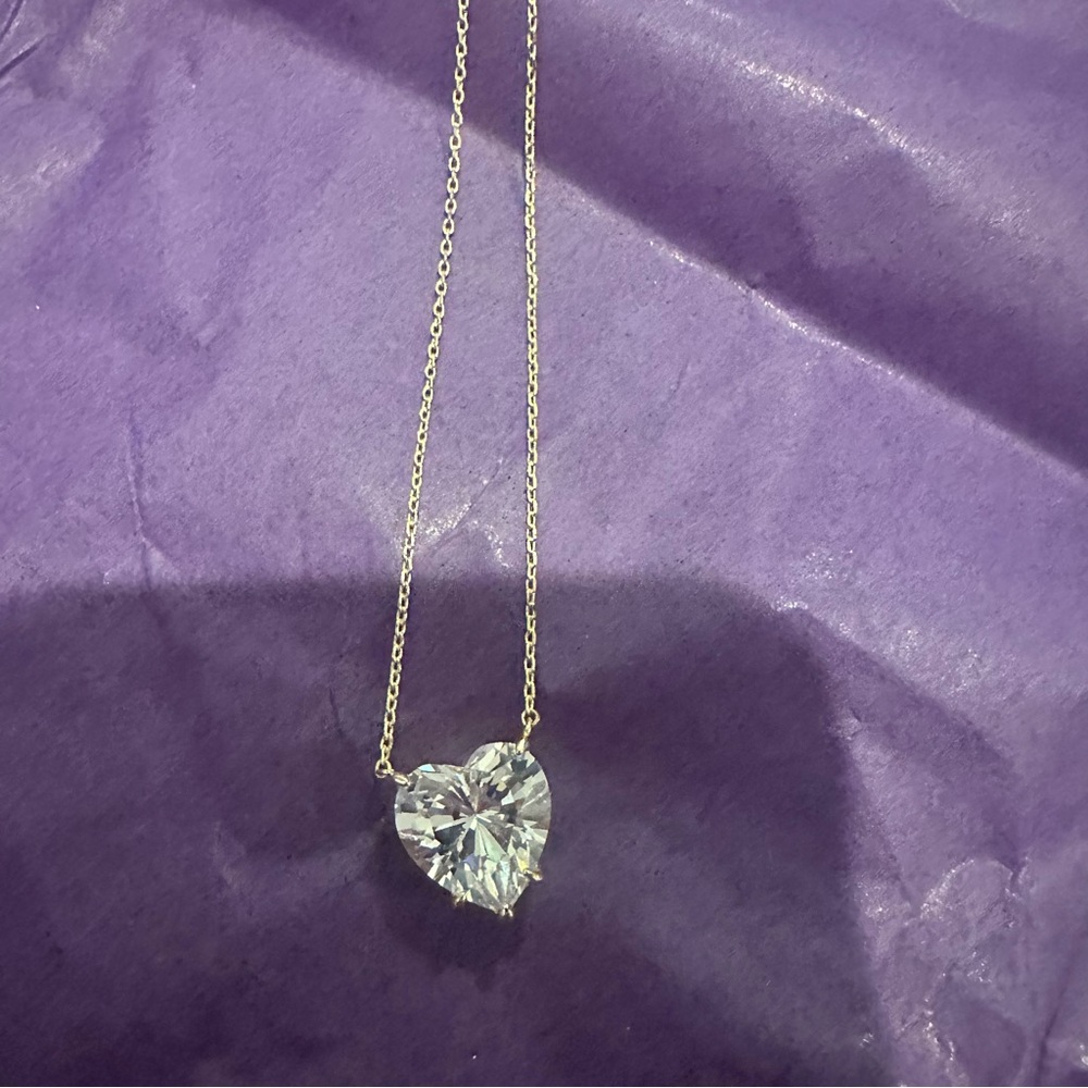 Melinda Maria “I love you more” gold necklace
